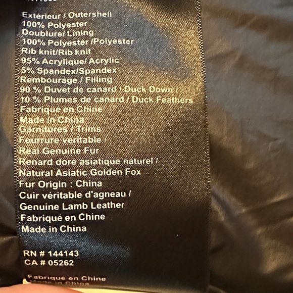 Nicole Benisti NB Series Black Lamb Leather Duck Down Puffer Coat XS - Picture 8 of 12